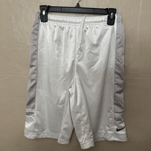 Nike‎ Large White Shorts Gym Boys